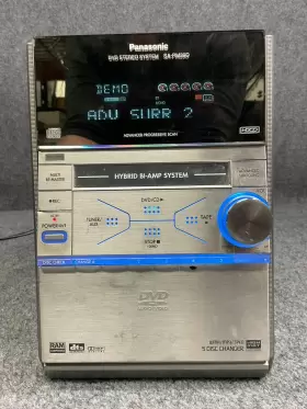 Sa-pm39d Panasonic Dvd Stereo System 5 Disc Cd Hybrid Bi Amp - For Parts #2