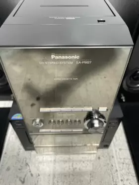 Sa-pm27 Panasonic Sapm27 Stereo System 5 Disc Cd Changer Cassette Player Sounds Amazing #2