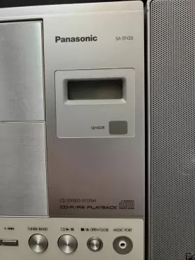 Sb-en26 Panasonic Cd Player Am/fm Stereo System 2 Speakers And Antenna Tested #3