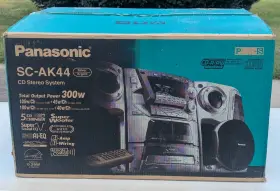 Sc-ak44 Panasonic Cd Stereo System 5-cd Changer New Open Box - No Remote