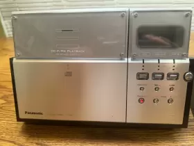 Sc-en5 Panasonic Music System Am/fm Stereo Cd Player With Speakers #2