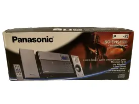 Sc-en53 Panasonic Cd Stereo System 2-way 2-speaker Remote New
