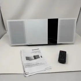 Sc-hc49 Panasonic Compact Stereo System Am/fm Cd Aux Mp3 Ipod Dock With Remote