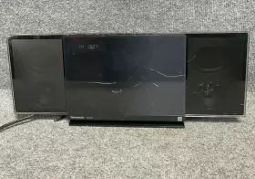 Sc-hc57 Panasonic Compact Stereo System 120v 25w 60hz Without Remote In Black