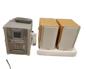 Sc-pm25 Panasonic Compact Stereo System With Original Box Wrapping And Remote