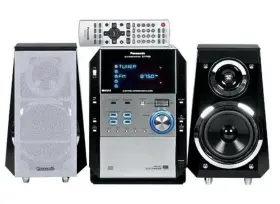 Sc-sa-pm29 Panasonic Sc-pm29 Nice Cassette Aux 5-cd Digital Am/fm - Mini Shelf System