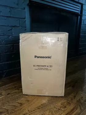 Sc-pm700pp-k Panasonic Stereo System 80w With Cd Player Bluetooth And Fm Radio #2