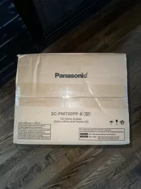 Sc-pm700pp-k Panasonic Stereo System 80w With Cd Player Bluetooth And Fm Radio #3