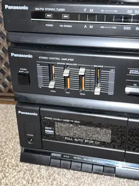Sc-t095 Panasonic Complete Vintage Home Audio Stereo System