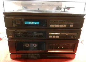 Sg-300 Panasonic Am/fm Cassette Phono System - Fully Serviced Looks And Works Great #3