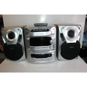 Sa-ak18 Panasonic Sk-ak18 Vintage 5-cd Stereo With Dual Cassette Deck And Tuner