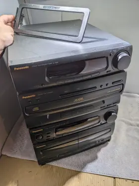Sl-ch80 Panasonic Su-ch80 Tuner/compact Disc Changer Cassette Deck/amplifier
