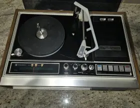 Penncrest 6661 Vintage Stereo Component System Record Player Am/fm Cassette