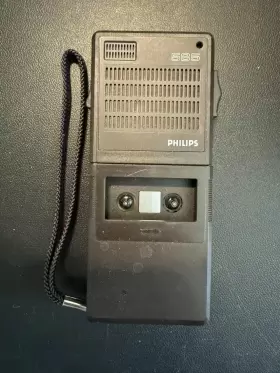 0585 Philips Phillips 585 Micro Cassette With Handle Strap