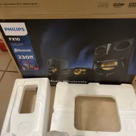 Fx10 Philips 840063200647 Bluetooth Stereo System Home Cd Player Mp3 Usb Radio New Same Day #2