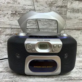 Az1005 Philips Az1110 Phillips Magnavox Cd Am/fm Radio Cassette Player Recorder Boombox