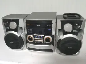 Fw-m355137 Philips Hifi System Am/fm Radio Dual Cassette 3 Cd Changer Mp3