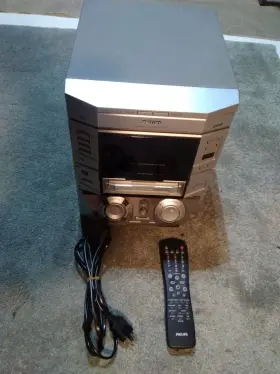 Fw-r7 Philips Stereo System Cd -r /changer Am/fm Tuner .. Read