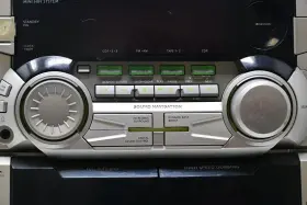 Fw545c Philips 3 Cd Changer Dual Cassette Fm Radio Unit Only #2