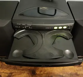 Fw58 Philips Magnavox Mini Hifi System - Tested 3 Cd Casette Am/fm #2