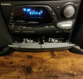 Fw58 Philips Magnavox Mini Hifi System - Tested 3 Cd Casette Am/fm #3