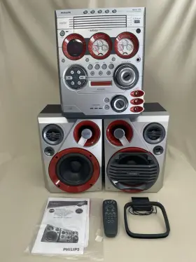 Fwm569 Philips Fwm569/37 Mini Hi-fi System - 5cd Changer Gameport Ddbb Manual Remote