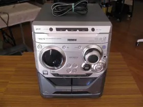 Fwm575 Philips Fwm575/37 3 Cd Changer/dual Deck Stereo Receiver Tested Works No Remote