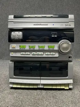 Fw320c Philips Magnavox Fw320c/37 Mini Hi Fi 3 Cd Changer Home Theater Speaker Systems #3