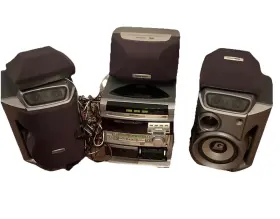 Fw775p Philips Magnavox Fw775p/37 Mini Hi Fi 3 Cd Changer Home Theater Speaker System