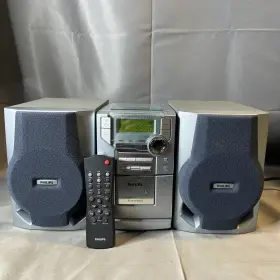 Mc148 Philips Vintage Mc 148 Micro Hi Fi Stereo System Tuner Cassette Player Remote