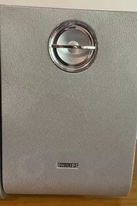 Mc235 Philips 37 Micro Hi-fi Shelf System Cd Player Am Fm Radio Silver No Remote #2