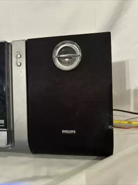 Mc235b Philips Micro System Cd Player Radio Boombox Works Great #2
