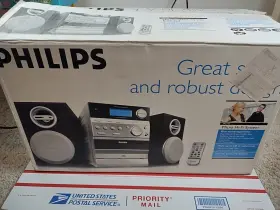 Mc145 Philips Mci45 Model Shelf Stereo System Cd Player Radio Hifi Complete
