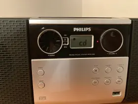 Mcm1006 Philips Micro Hi-fi Music System Cd Player Fm Mp3 Usb Bass Boost #2