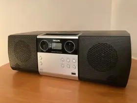 Mcm1006 Philips Micro Hi-fi Music System Cd Player Fm Mp3 Usb Bass Boost