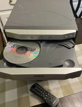 Mz7c37 Philips Stereo With Tuner Cd Player And Dual Cassettes Player. No Speakers #3