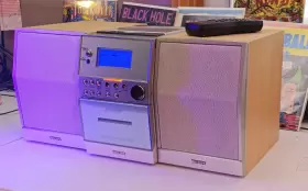 Philips-mc30 Philips Mc-30 Cd Player Tape Deck Am/fm Bookshelf Stereo System W Remote Tested #3