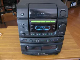 Xp-p560f Pioneer 25 Cd Changer/dual Deck Stereo Receiver All New Belts Test Work