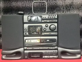 Xr-p2500c Pioneer Nice 3 Cd Changer/dual Cassette Deck Am/fm Stereo Used Tested