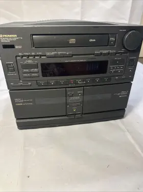 Xr-p500 Pioneer Mini Stereo System Am Fm Dual Cassette Audio - Japan