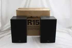 Polk Audio 747192108069 R15 Bookshelf Speakers Magnetically Shielded Pair In Original Box