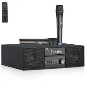 Phcd26 Pyle Home Cd Stereo System With Wireless Microphone-multimedia Disc Player