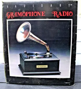 Mg-011 Radio Art Collector S Am/fm Gramophone Style - Dated 1989 Model
