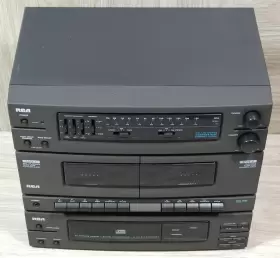 8530 Rca Rp B Stereo System Cd Am/fm Radio Dual Cassette - Read Description #2