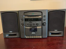 Rca Rp-9100 Stereo System Model Made 1996 Am/fm Cassette And Cd