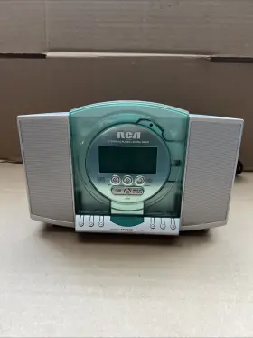 Rp3757b Rca Compact Cd Player Am/fm -radio Works - Does Not Read Description