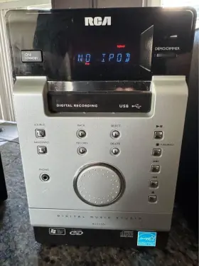 Rs2120i Rca Compact Audio System Plays Cds Usb Radio And Ipod #3