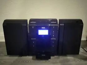Rs2181if Rca Audio System With Ipod Dock And Speakers Tested
