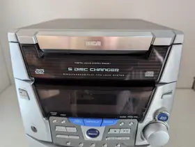 Rs2601 Rca Compact Audio System - Read Below Unit Works But Speakers Blown #3