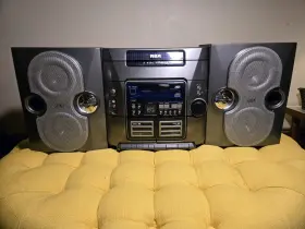 Rs2622 Rca Compact Stereo System Partially Working - Read Description